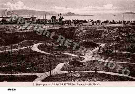 Ville de SABLESD\'ORLESPINS Carte postale ancienne